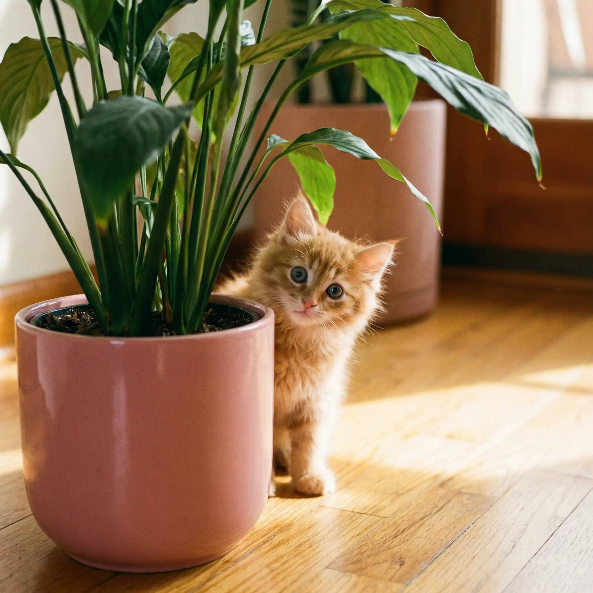 小猫从花盆后探头 - 国产福利在线